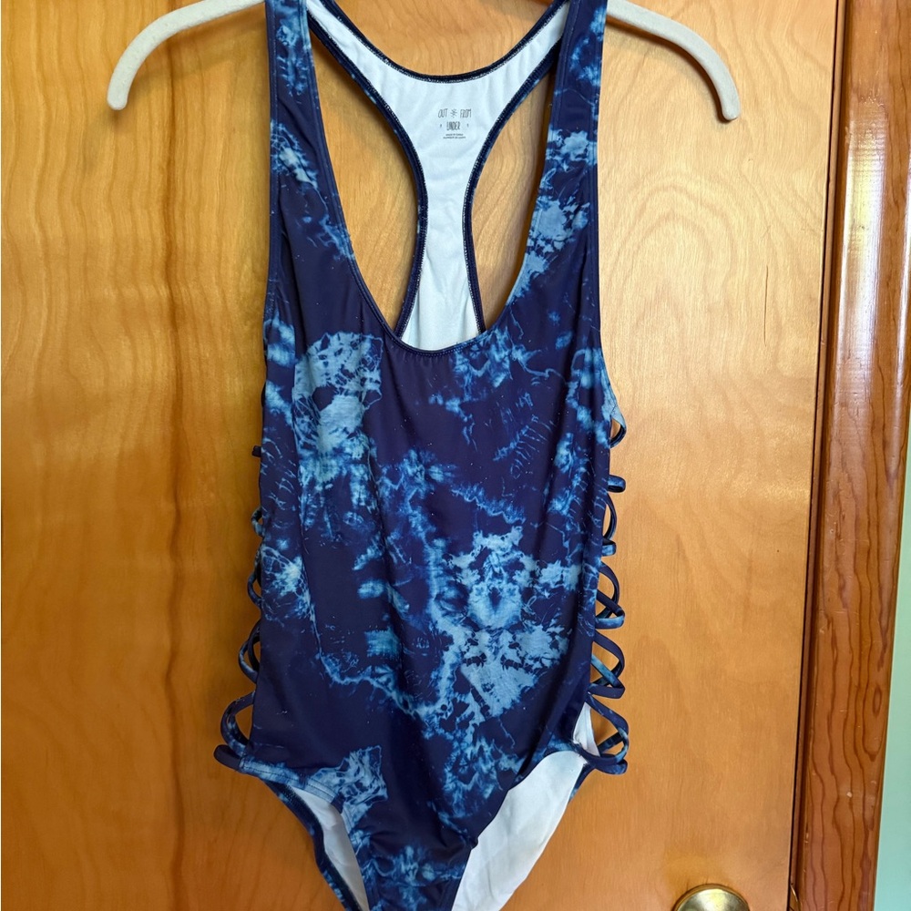 Out From Under by Urban Outfitters Tie-Dyed One Piece